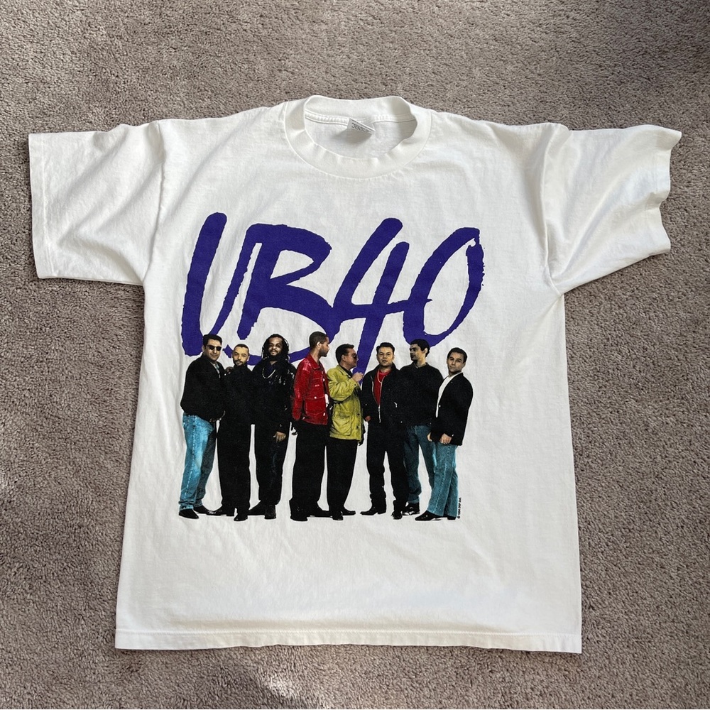 Vintage 1994 UB40 North America Tour T-Shirt XL Single Stitch Wild Oats
